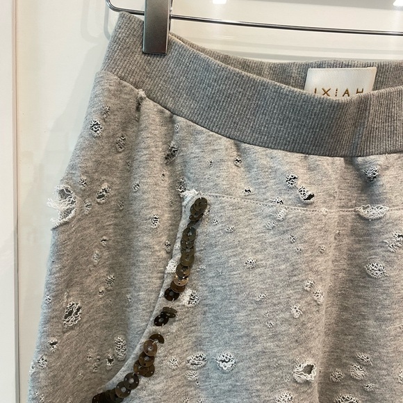 Ixiah Gray Tracksuit with bronze sequins and drop crotch. - Picture 3 of 13